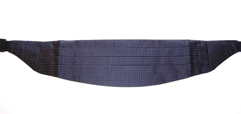 Blue Waist Smoking Tuxedo Cummerbund Belt-Dolce & Gabbana-LabelTerrace.com