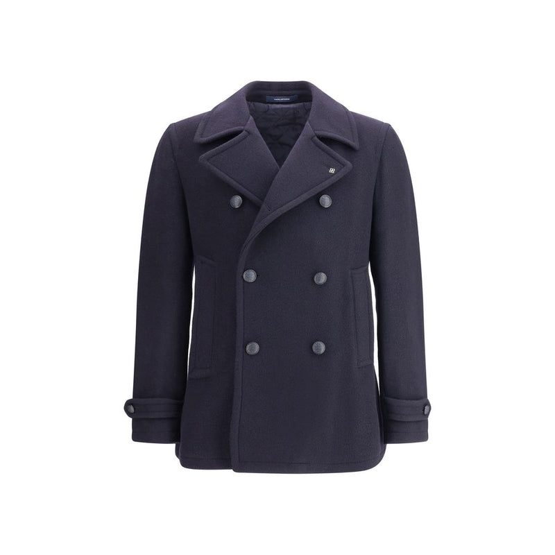 Blue Wool Coat
