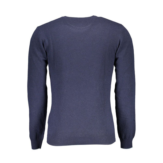 Blue Wool Men Sweater-U.S. POLO ASSN.-LabelTerrace.com