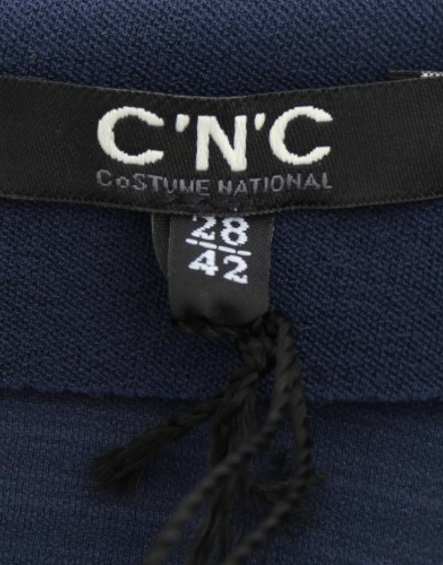 Blue nylon mini skirt-Costume National-LabelTerrace.com