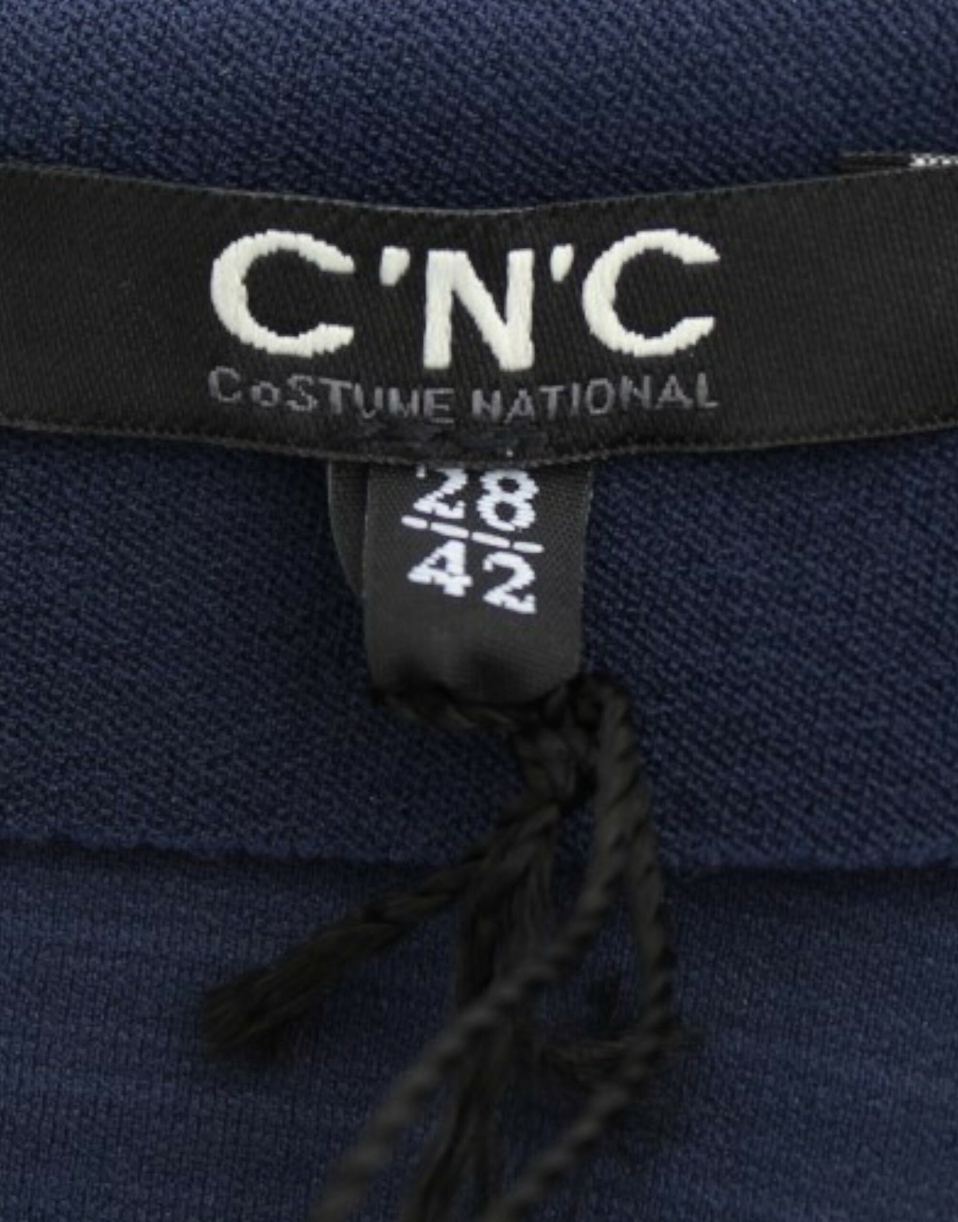 Blue nylon mini skirt-Costume National-LabelTerrace.com