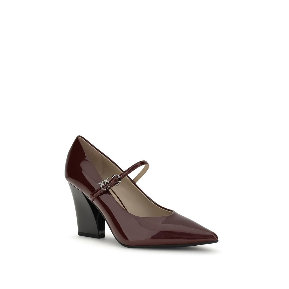 Bordeaux Calf Leather Bos Taurus High Heel Pumps