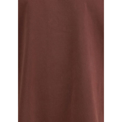 Bordeaux Cotton Long Sleeve T-Shirt