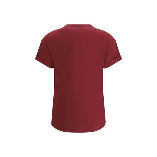 Bordeaux Cotton T-Shirt