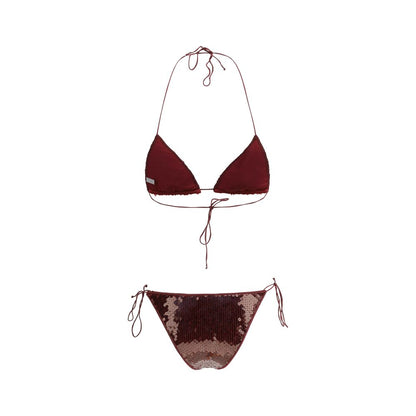 Bordeaux Polyamide Bikini