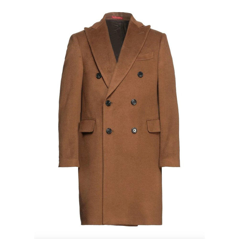 Borgia Beige Elegance Coat-Borgia-LabelTerrace.com