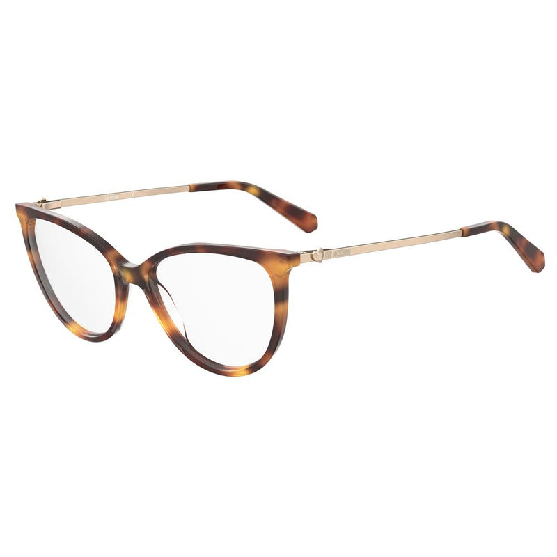 Brown Acetate Frames-Love Moschino-LabelTerrace.com
