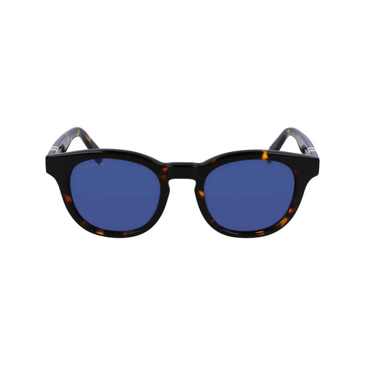 Brown Acetate Sunglasses-Lacoste-LabelTerrace.com