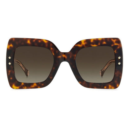 Brown Acetate Sunglasses-Carolina Herrera-LabelTerrace.com