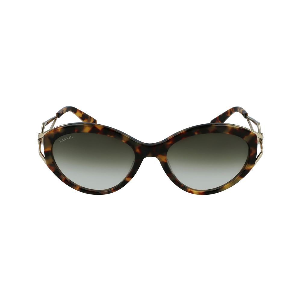 Brown Acetate Sunglasses-Lanvin-LabelTerrace.com