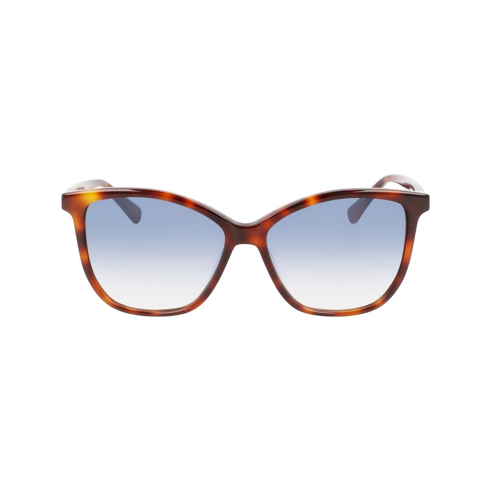 Brown Acetate Sunglasses-Longchamp-LabelTerrace.com