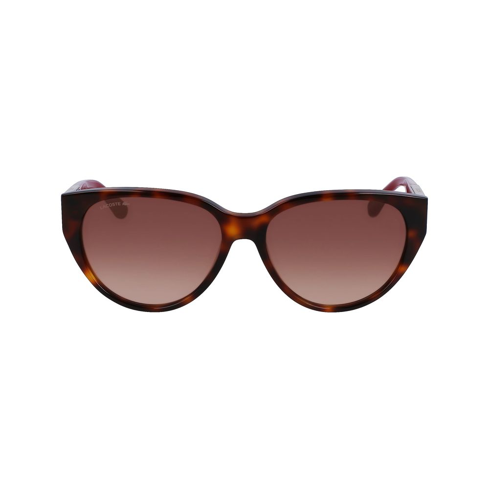 Brown Acetate Sunglasses-Lacoste-LabelTerrace.com