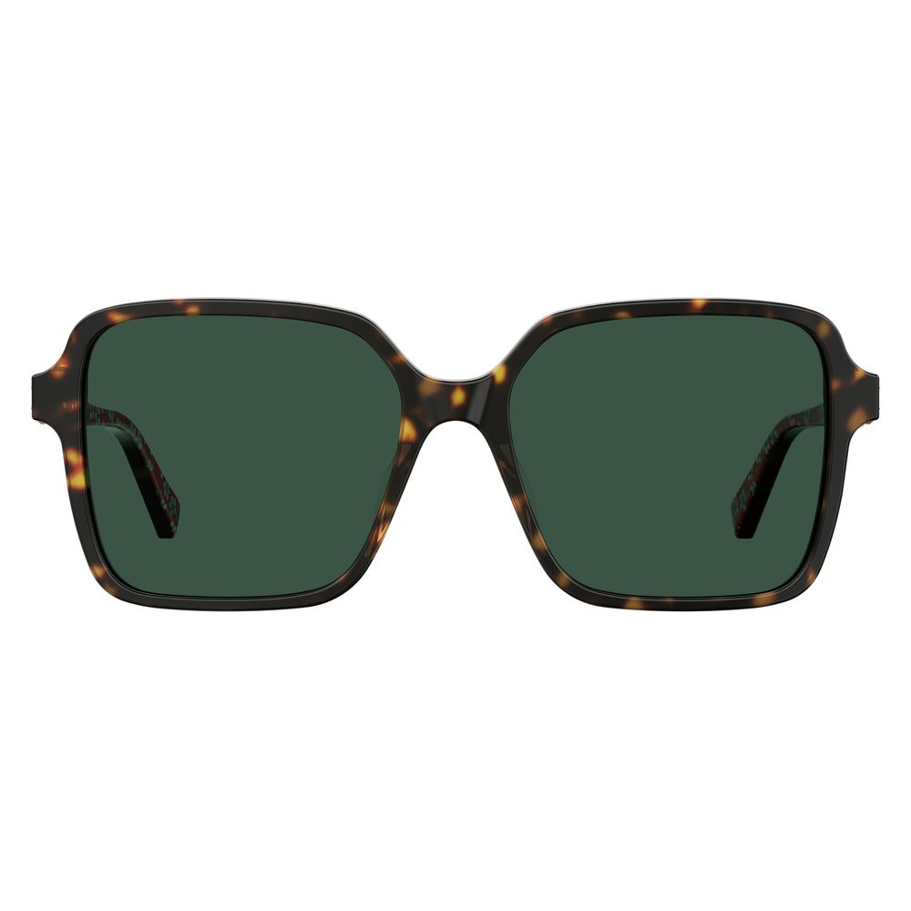 Brown Acetate Sunglasses-Love Moschino-LabelTerrace.com