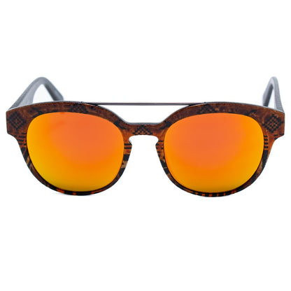 Brown Acetate Sunglasses-Italia Independent-LabelTerrace.com