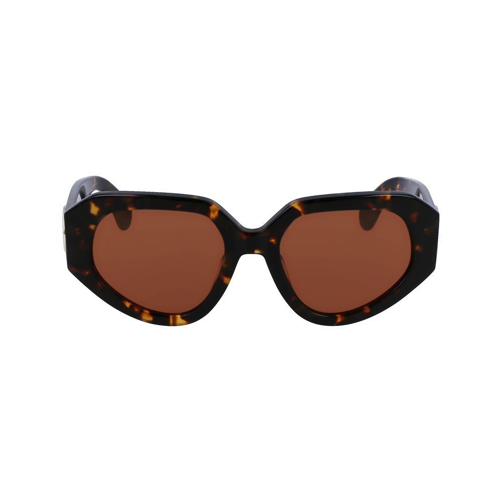 Brown Acetate Sunglasses-Lanvin-LabelTerrace.com