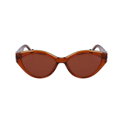 Brown Acetate Sunglasses-Liu Jo-LabelTerrace.com