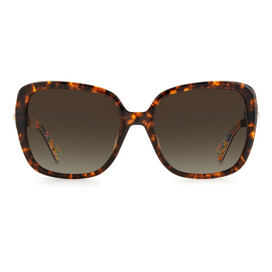 Brown Acetate Sunglasses-Kate Spade-LabelTerrace.com