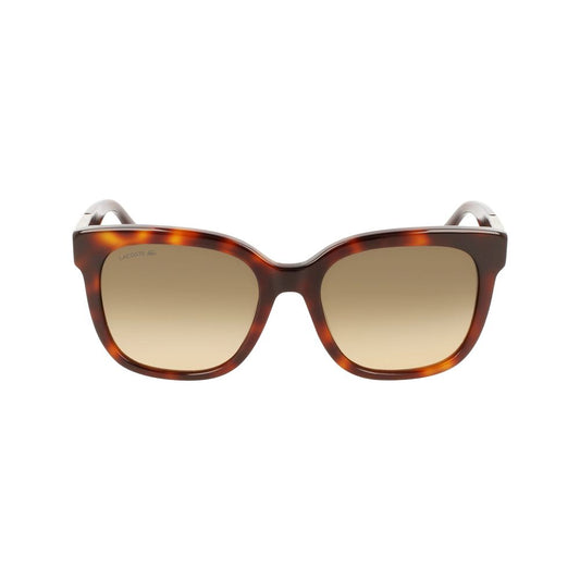 Brown Acetate Sunglasses-Lacoste-LabelTerrace.com