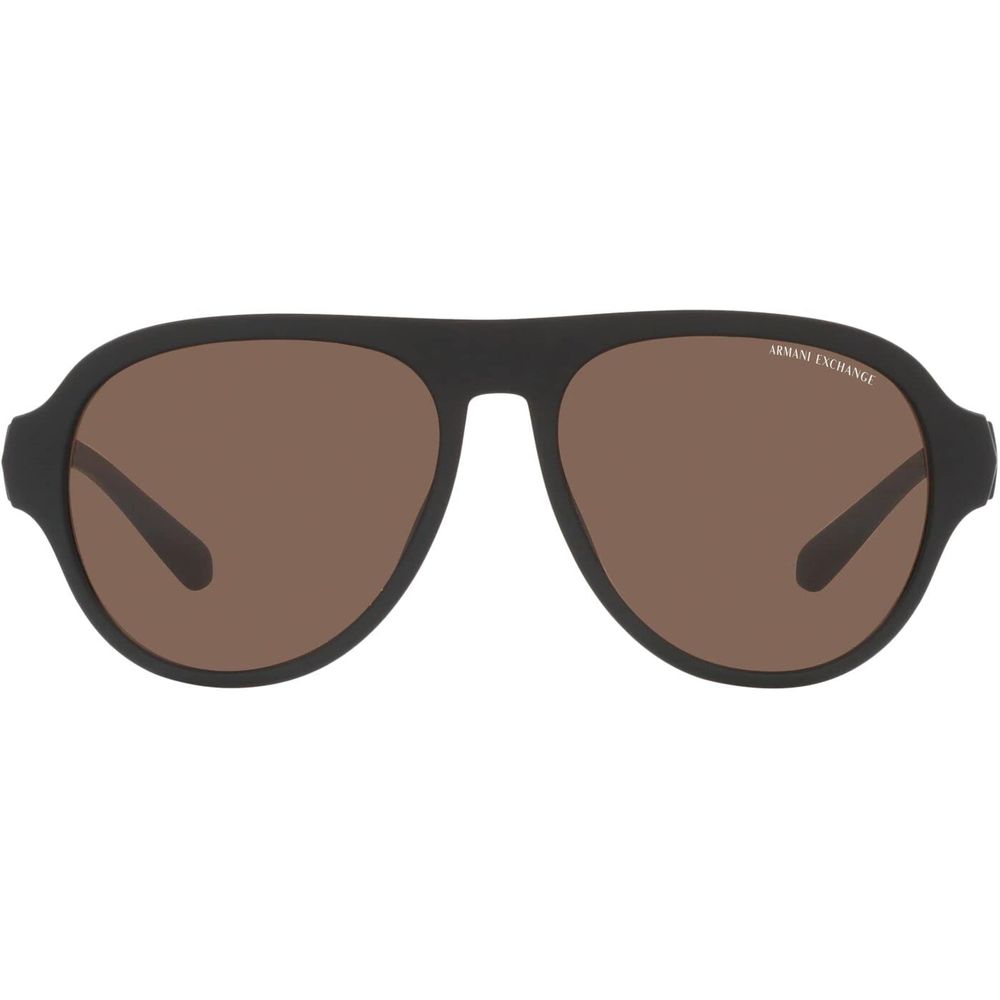 Brown Acetate Sunglasses-Armani Exchange-LabelTerrace.com
