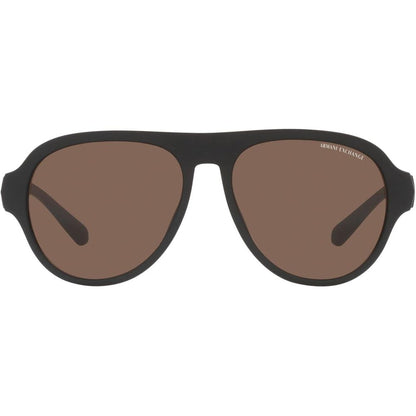 Brown Acetate Sunglasses-Armani Exchange-LabelTerrace.com