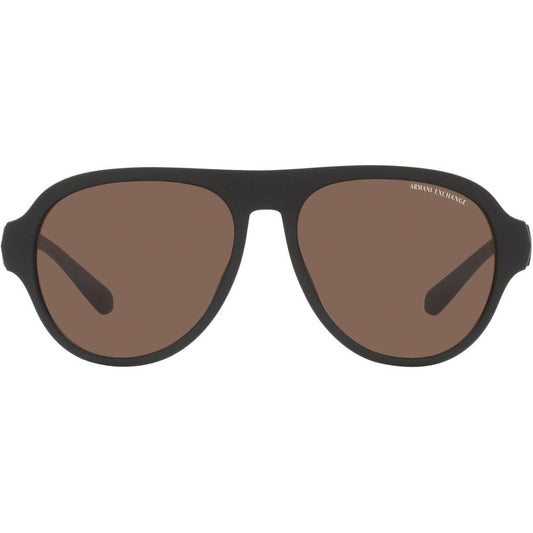 Brown Acetate Sunglasses-Armani Exchange-LabelTerrace.com