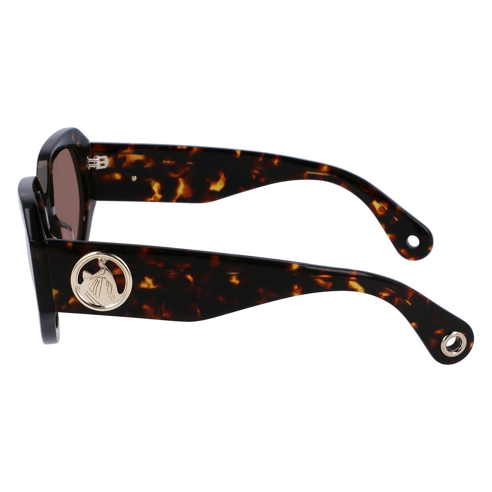 Brown Acetate Sunglasses-Lanvin-LabelTerrace.com