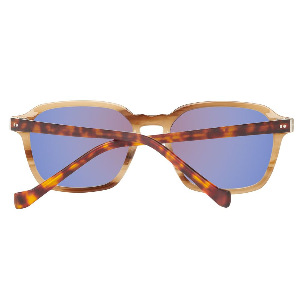Brown Acetate Sunglasses-Hackett-LabelTerrace.com