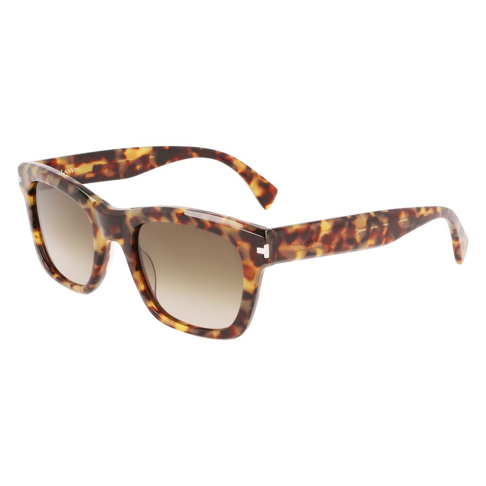 Brown Acetate Sunglasses-Lanvin-LabelTerrace.com