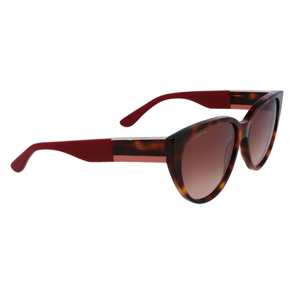 Brown Acetate Sunglasses-Lacoste-LabelTerrace.com