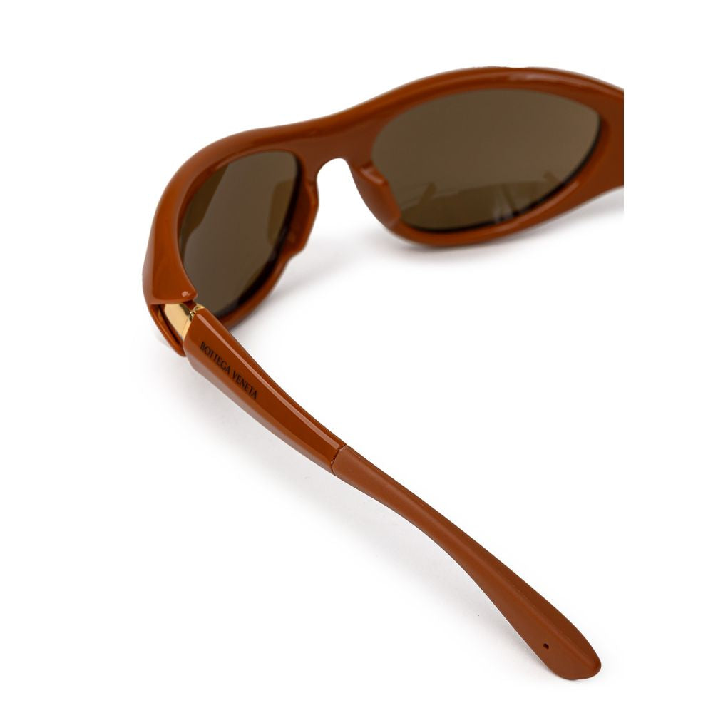 Brown Acetate Sunglass-Bottega Veneta-LabelTerrace.com