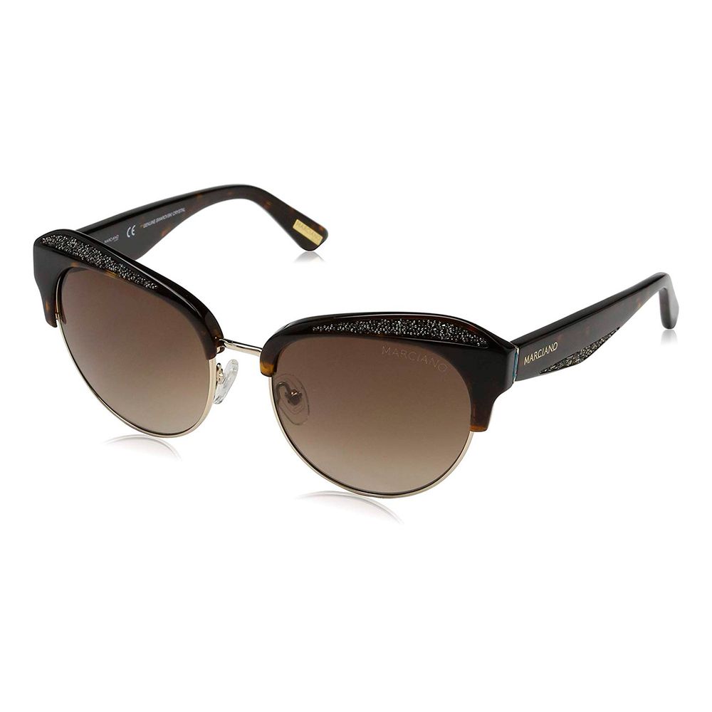 Brown Acetate Sunglasses-Marciano by Guess-LabelTerrace.com