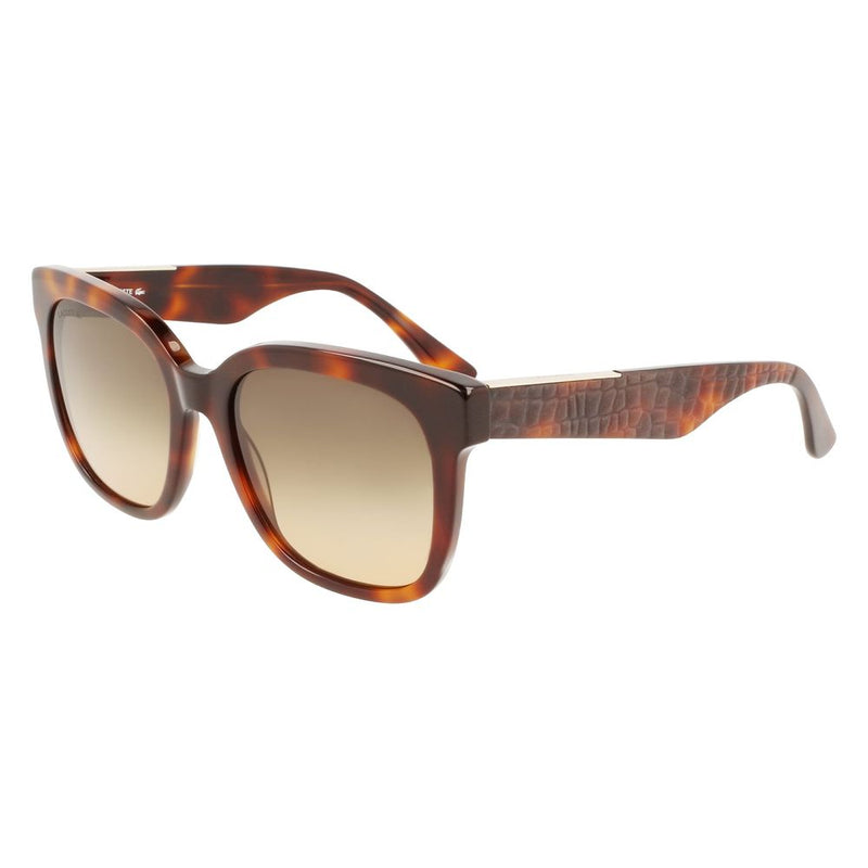 Brown Acetate Sunglasses-Lacoste-LabelTerrace.com