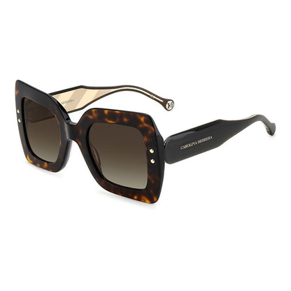 Brown Acetate Sunglasses-Carolina Herrera-LabelTerrace.com