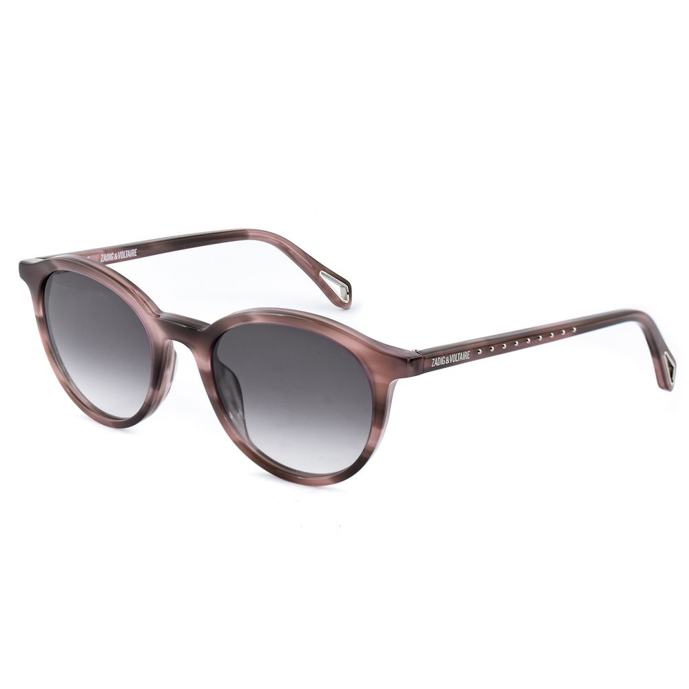 Brown Acetate Sunglasses-Zadig & Voltaire-LabelTerrace.com