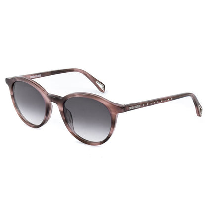 Brown Acetate Sunglasses-Zadig & Voltaire-LabelTerrace.com