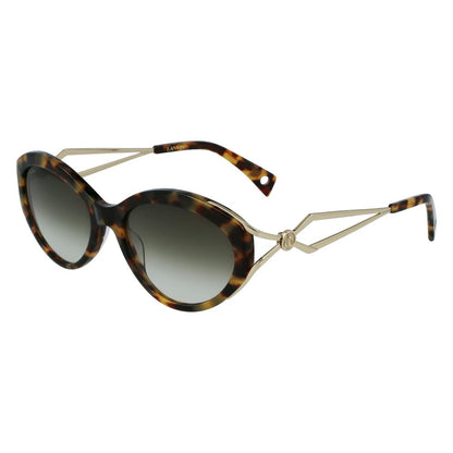 Brown Acetate Sunglasses-Lanvin-LabelTerrace.com
