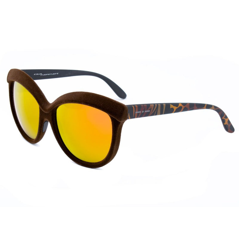 Brown Acetate Sunglasses-Italia Independent-LabelTerrace.com