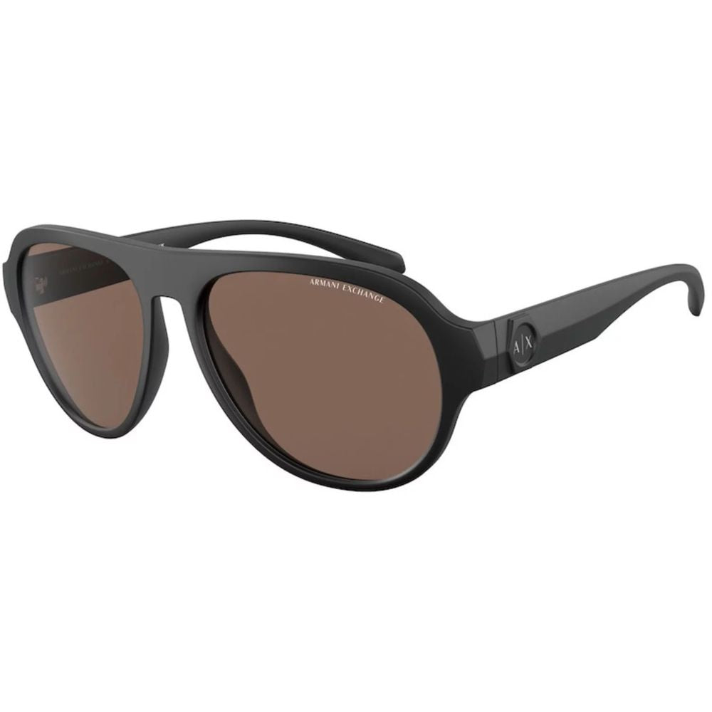 Brown Acetate Sunglasses-Armani Exchange-LabelTerrace.com