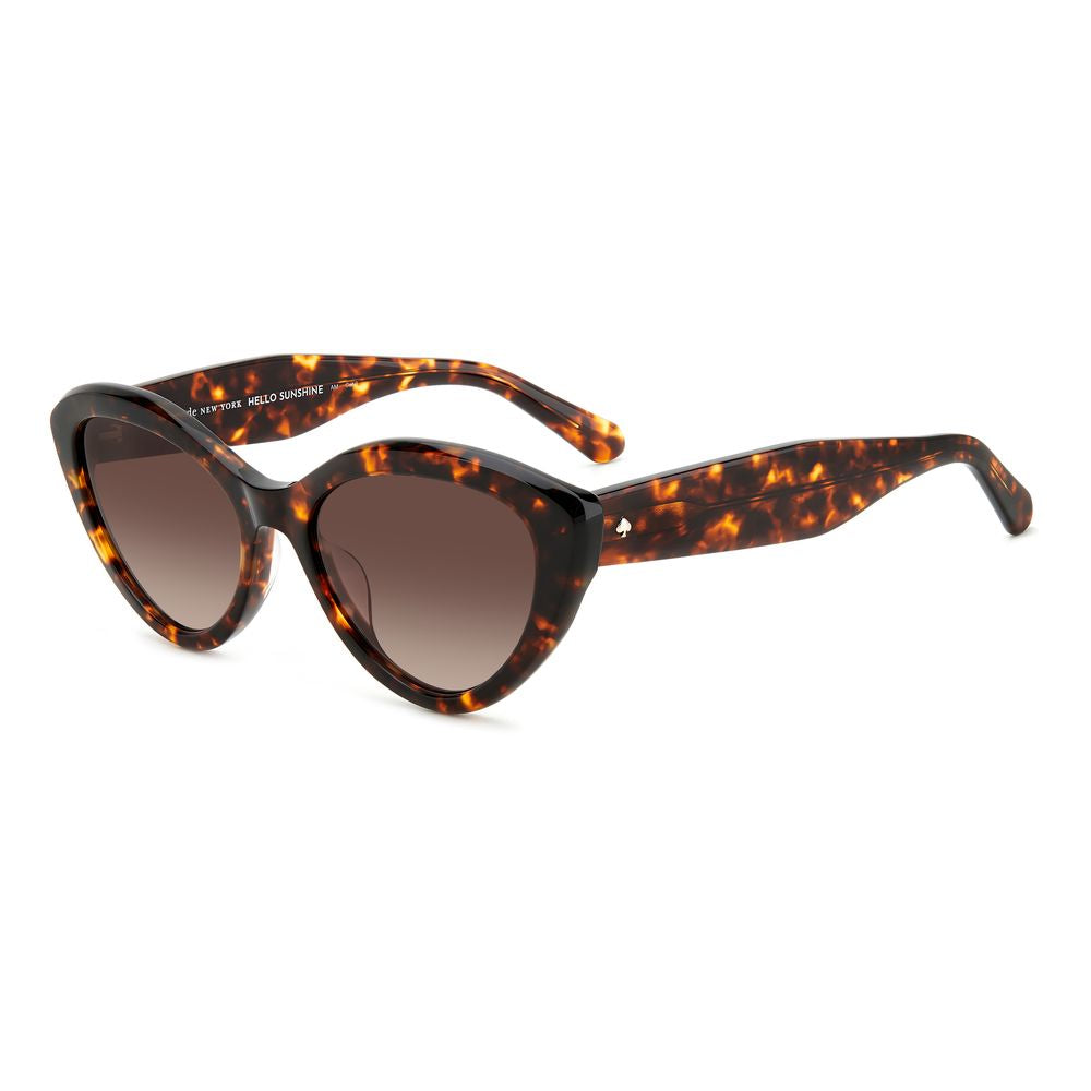 Brown Acetate Sunglasses-Kate Spade-LabelTerrace.com
