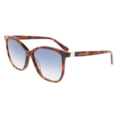 Brown Acetate Sunglasses-Longchamp-LabelTerrace.com