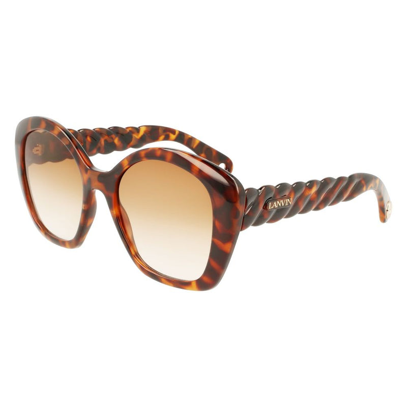Brown Bio Injected Sunglasses-Lanvin-LabelTerrace.com