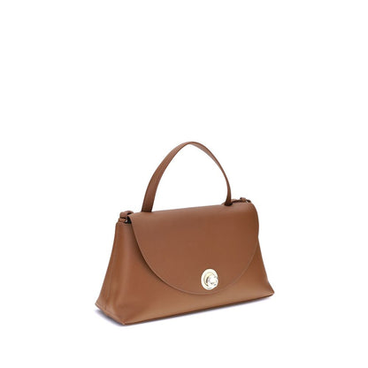 Brown Calf Leather Bos Taurus Handbag