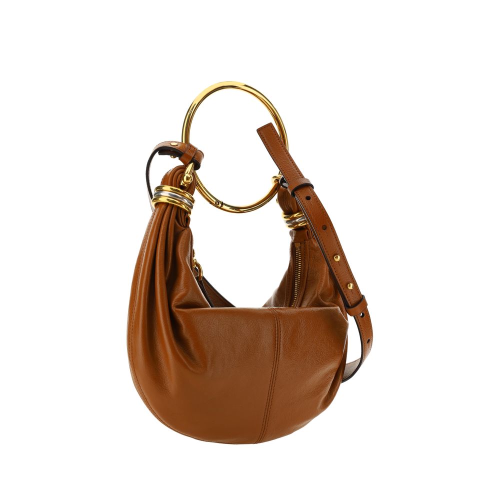 Brown Calf Leather Bos Taurus Handbag