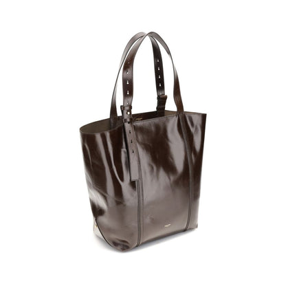 Brown Calf Leather Bos Taurus Shoulder Bag