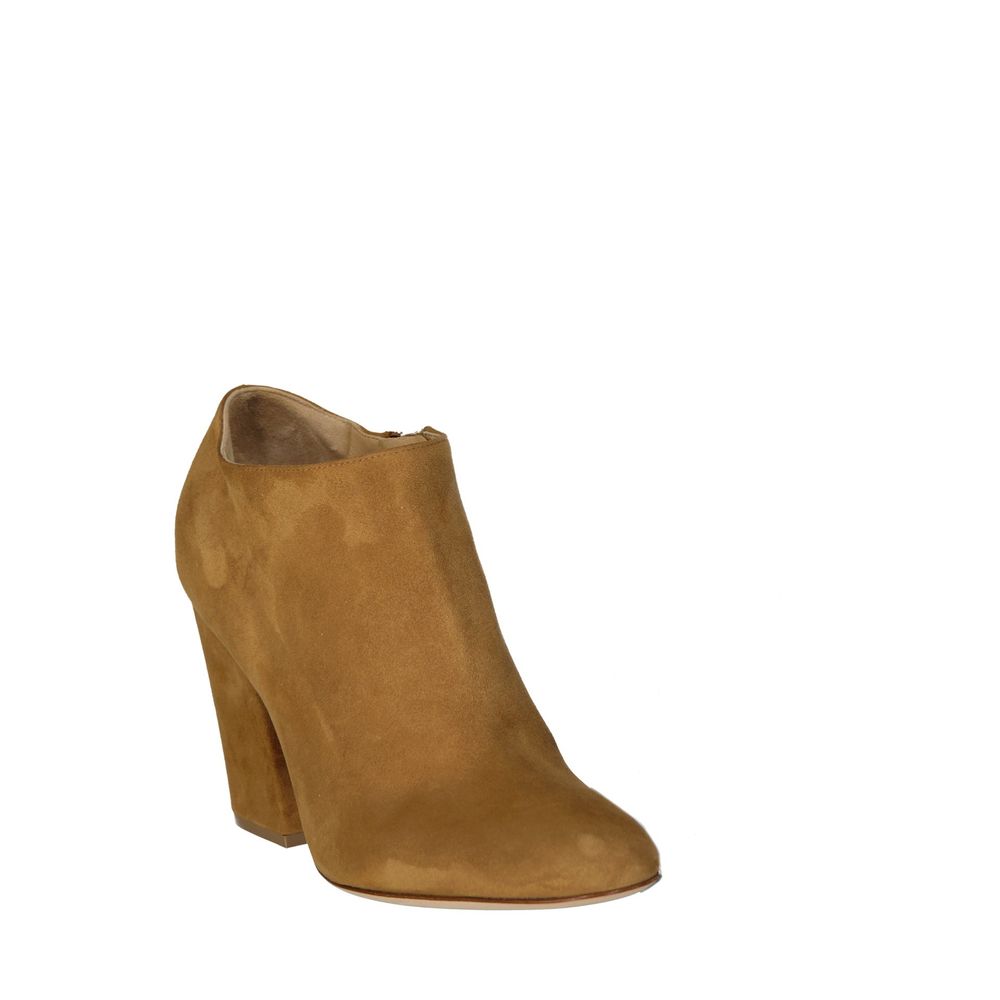 Leather Ankle Boots-Sergio Rossi-LabelTerrace.com