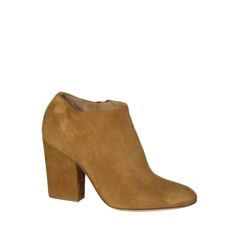 Leather Ankle Boots-Sergio Rossi-LabelTerrace.com
