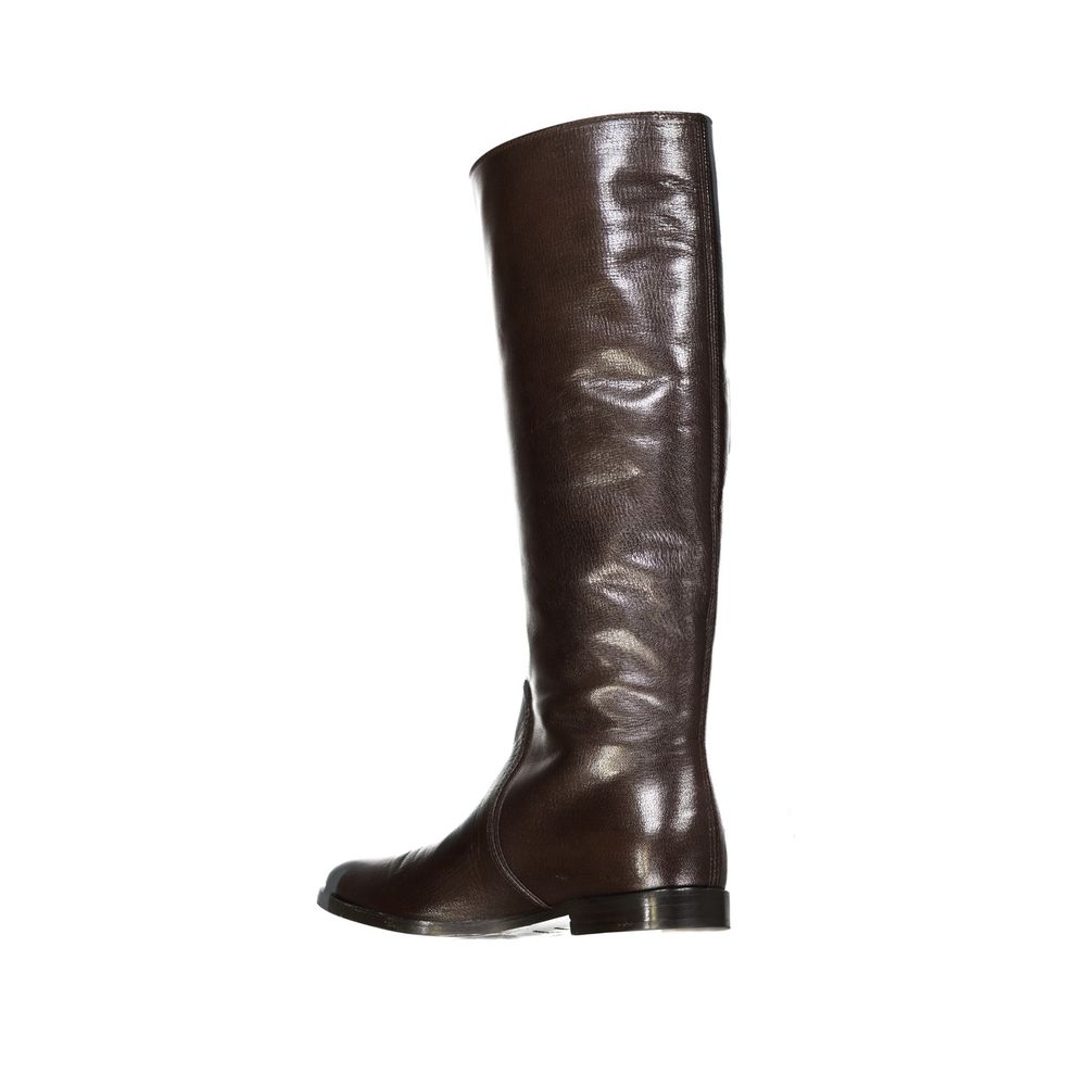Leather Boots-Sergio Rossi-LabelTerrace.com