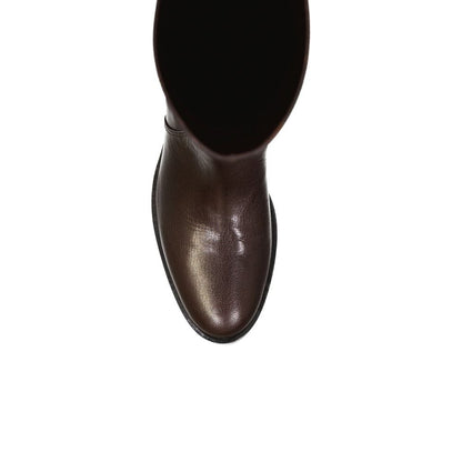 Leather Boots-Sergio Rossi-LabelTerrace.com