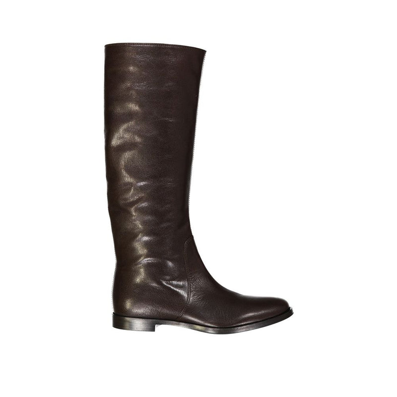 Leather Boots-Sergio Rossi-LabelTerrace.com