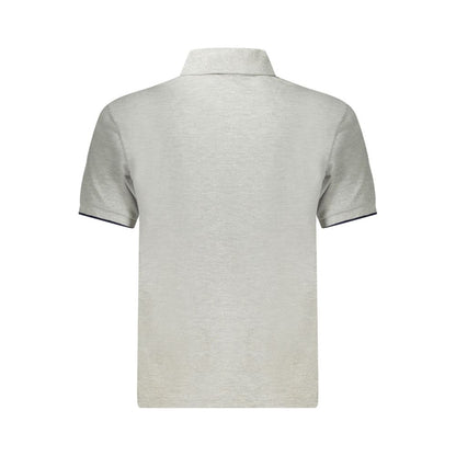 Brown Cotton Men Polo Shirt